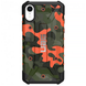 Тактический ударопрочный чехол UAG Pathfinder камуфляжный для iPhone Xr (6.1") (Orange-Green)