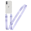 Прозрачный чехол для iPhone 16 Plus c ремешком Clear Crossbody Glycine