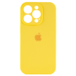 Чохол для iPhone 15 Pro Max : Silicone Case Full Camera &ndash; Yellow (№4)