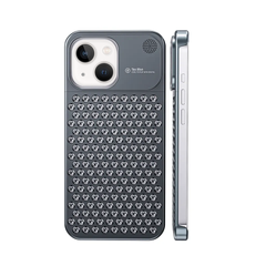 Чохол металевий для iPhone 15 Aluminium aroma Graphite