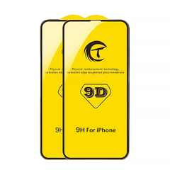 Защитное стекло 9D Premium для iPhone 13|13 Pro (6.1) (тех.пак)