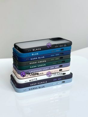 Чехол матовый для iPhone 13 Pro MATT Crystal Guard Case Deep Purple