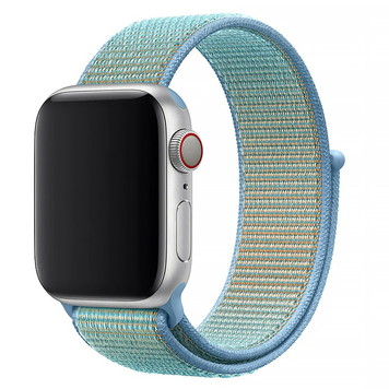 Ремінець для Apple Watch Nylon Loop нейлоновий (38mm, 40mm, 41mm, [42mm Series 10/11] - CornFlower)