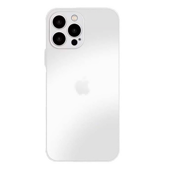 Чохол для iPhone 12 Pro : скляний матовий AG Glass Case with MagSafe із захистом камери &ndash; White