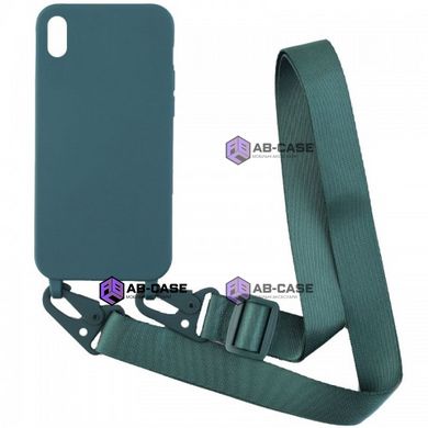 Чехол STRAP COLOR CASE для iPhone (iPhone X/Xs, дляest Green)