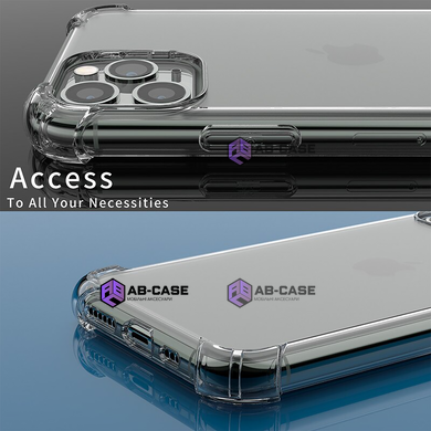 Прозорий чохол на iPhone 14 Plus Armored Clear CASE з посиленими кутами 1.55mm