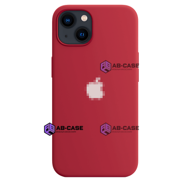 Чехол Silicone Case для iPhone 13 Mini FULL (№33 Dark Red)