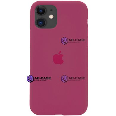 Чехол Silicone Case для iPhone 11 pro FULL (№36 Rose Red)