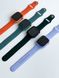 Комплект Silicone Band + Case для Apple Watch (41mm, Dark Green) 4