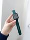 Комплект Silicone Band + Case для Apple Watch (41mm, Dark Green) 2