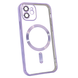Чехол Shining with MagSafe для iPhone 12 с защитными линзами на камеру Purple