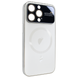 Чохол для iPhone 14 Pro Max PC Slim Case with MagSafe із захисними лінзами на камеру Pearly White