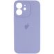 Чехол Silicone Case Full Camera для iPhone 12 Lavender Gray