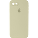 Чехол Silicone Case FULL CAMERA (square side) (для iPhone 7/8/SE2, Antique White)