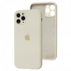 Чохол Silicone Case FULL CAMERA (на iPhone 11 Pro, Antique White)