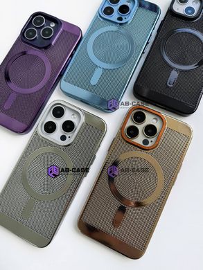 Чехол для iPhone 15 Pro Max Perforation Case with MagSafe Gold