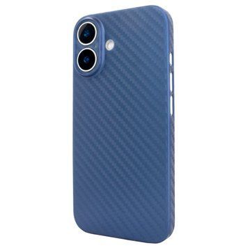 Ультратонкий чохол для iPhone 16 K-Doo Air Carbon - Blue