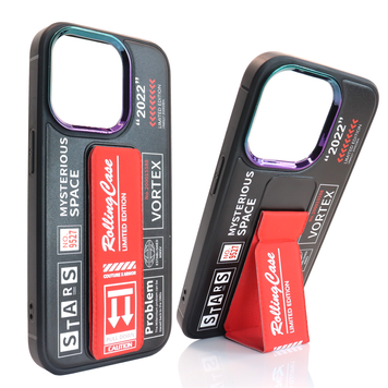 Чехол Rolling Case для iPhone 14 с держателем и подставкой Red