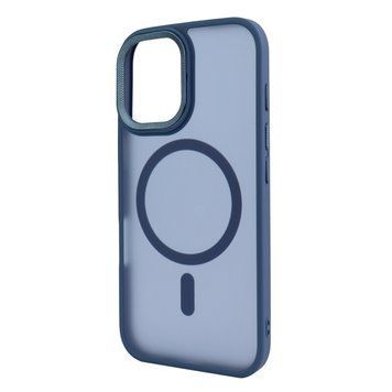 Чохол для iPhone 16: Nofelet MATT Case with MagSafe &mdash; Dark Blue