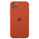 Чехол Silicone Case FULL CAMERA (для iPhone 11 Pro Max, Orange)