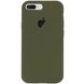Чехол Silicone Case iPhone 7 Plus | 8 Plus FULL (№34 Dark Olive)