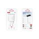 Комплект быстрой зарядки 30W (1 USB + 1 Type-C) XO L162 PD+QC3.0 с кабелем Type-C - Lightning (White) 2