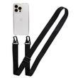 Прозорий чохол для iPhone 13 Pro з ремінцем Crossbody Black