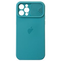 Чохол Silicone with Logo Hide Camera, для iPhone 13 Pro (Pine Green)