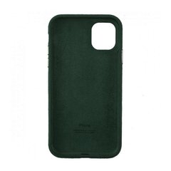 Чехол Alcantara FULL для iPhone (iPhone 12 mini, Green)
