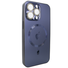 Чехол для iPhone 14 Pro - AG Titanium Case with MagSafe с защитой камеры Purple