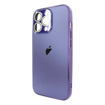 Чохол для iPhone 13 Pro Max : AG-PC Glass &ndash; Deep Purple