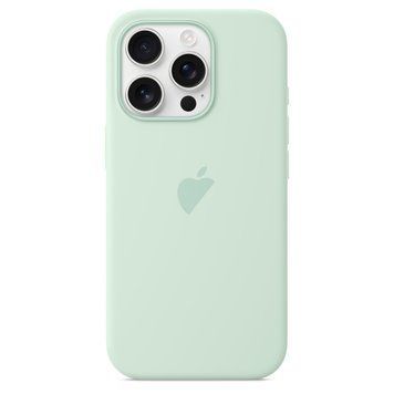 Чохол для iPhone 16 Pro : Silicone Case with MagSafe &ndash; Aquamarine