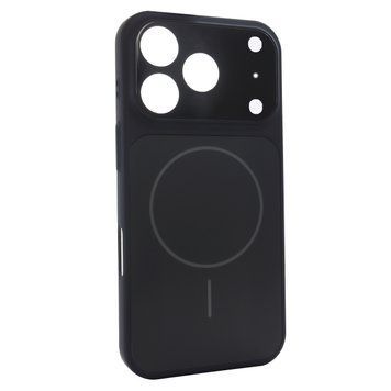 Чохол для iPhone 17 Pro : Nofelet AG Glass Case with MagSafe &ndash; Black