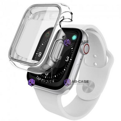 Защитный чехол со стеклом Case for Apple Watch 40mm, прозрачный