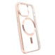 Чехол для iPhone 12/12 Pro OPEN Shining with MagSafe Rose Gold