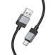 Кабель HOCO (USB to Type-C) 3A X110 Honorific &ndash; Black (1m) 1