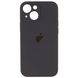 Чехол Silicone Сase для iPhone 14 Plus Full Camera №15 Charcoal Gray