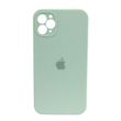 Чехол Silicone Case FULL CAMERA (square side) (для iPhone 11 pro) (Sky Blue)