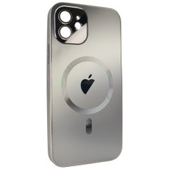 Чехол для iPhone 11 - AG Titanium Case with MagSafe с защитой камеры Gray
