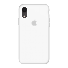 Чехол Silicone Case для iPhone XR FULL (№9 White)
