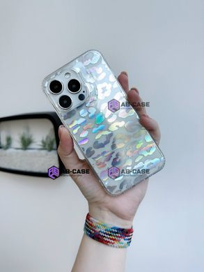 Чехол прозрачный для iPhone 12/12 Pro Hologram Case Rainbow