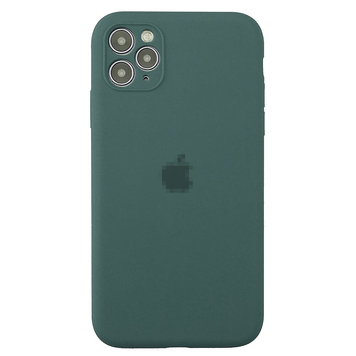 Чехол для iPhone 11 Pro Max : Silicone Case Full Camera &ndash; Pine Green (№57)