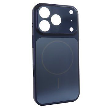 Чохол для iPhone 17 Pro : Nofelet AG Glass Case with MagSafe &ndash; Blue