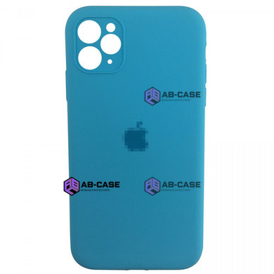 Чехол Silicone Case FULL CAMERA (для iPhone 11 Pro, Blue)