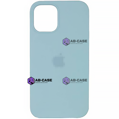 Чехол Silicone Case для iPhone 12 mini FULL (№21 Sea Blue)