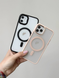 Чохол матовий для iPhone 11 Pro MATT Crystal Guard with MagSafe напівпрозорий Black 4