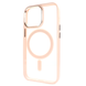 Чехол Crystal Guard with MagSafe для iPhone 14 Pro Max Pink Sand 1