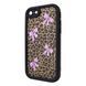 Чохол для iPhone 7/8 &ndash; Pretty Things&nbsp;"Leopard & Bows &ndash; Black"