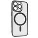 Чехол для iPhone 15 Pro Max : Titan Frame Matte PC MagSafe Case &ndash; Gray