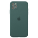 Чехол Silicone Case FULL CAMERA (для iPhone 11 Pro Max, Pine Green)